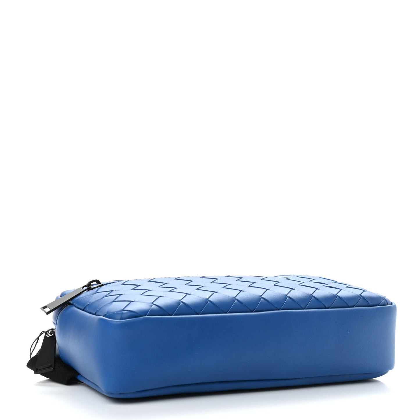 Nappa Intrecciato Belt Bag Bluette