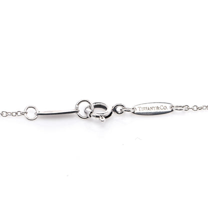 Tiffany Sterling Silver Turquoise Heart Pendant Necklace 3 of 5