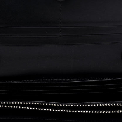 Fendi Vitello Liberty Fun Fair Studded Continental Wallet On Chain Black Multicolor 5 of 11