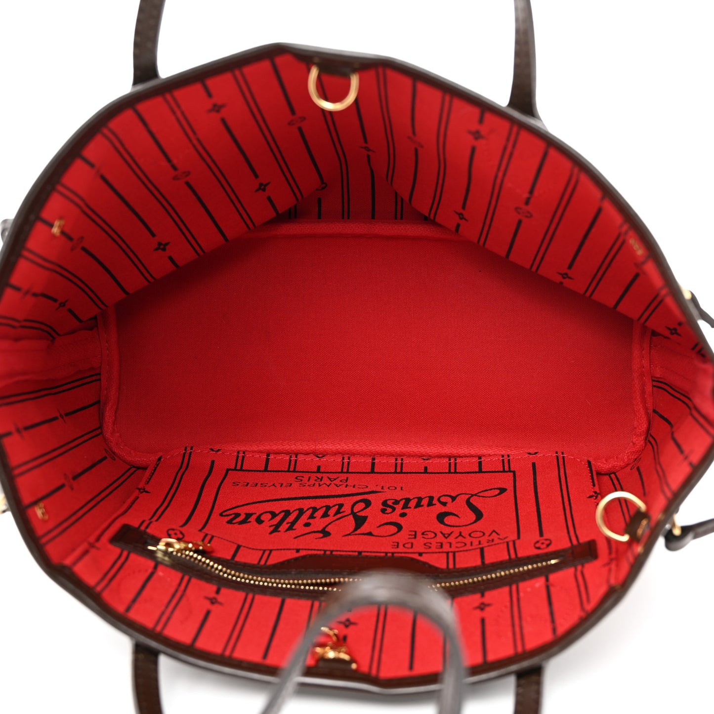 LOUIS VUITTON Damier Ebene Neverfull PM