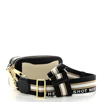 Marc Jacobs Saffiano Small Snapshot Camera Bag New Cloud White Multicolor 3 of 11