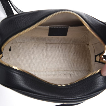 Gucci Pebbled Calfskin Small Soho Disco Bag Black 5 of 7