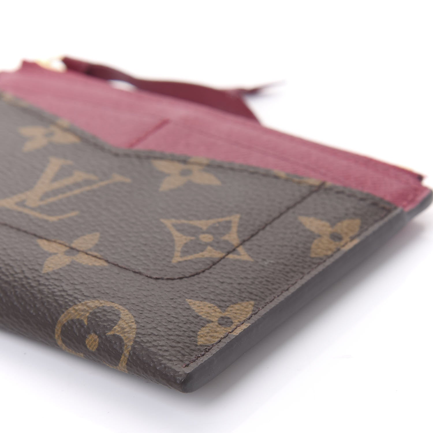 Louis Vuitton Monogram Zipped Card Holder Fuchsia 6 of 10