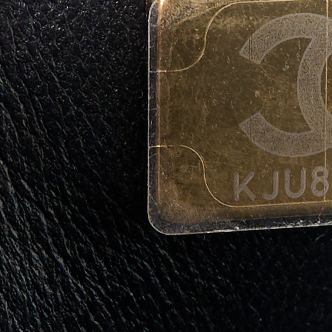 Lambskin Quilted Mini Top Handle Rectangular Flap Black