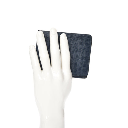 Louis Vuitton Taiga Multiple Wallet Ocean 2 of 8