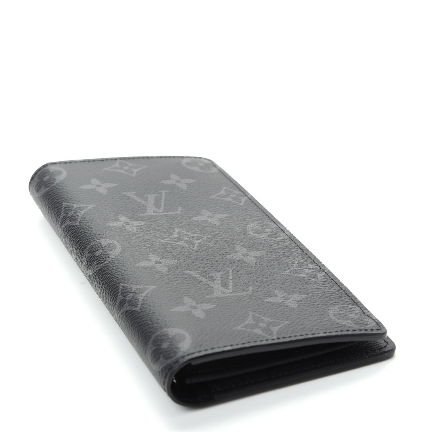 Louis Vuitton Monogram Eclipse Brazza Wallet 3 of 7