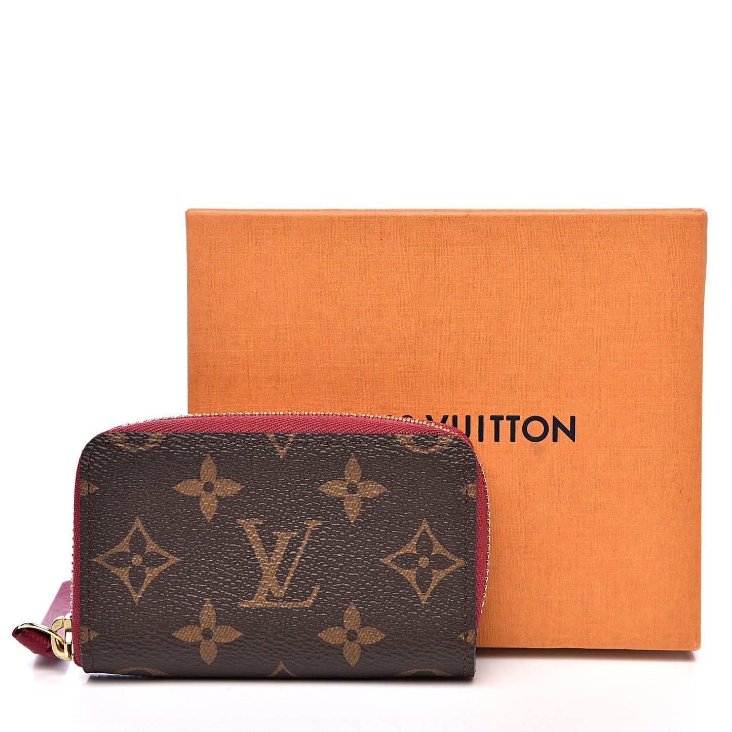 Monogram Zippy Multicartes Fuchsia