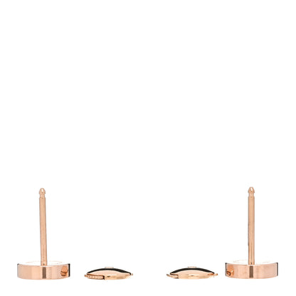 Cartier 18K Pink Gold LOVE Earrings 3 of 4