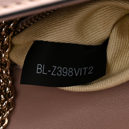 Valentino Garavani Vitello Medium Glam Lock Rockstud Flap Poudre 7 of 10