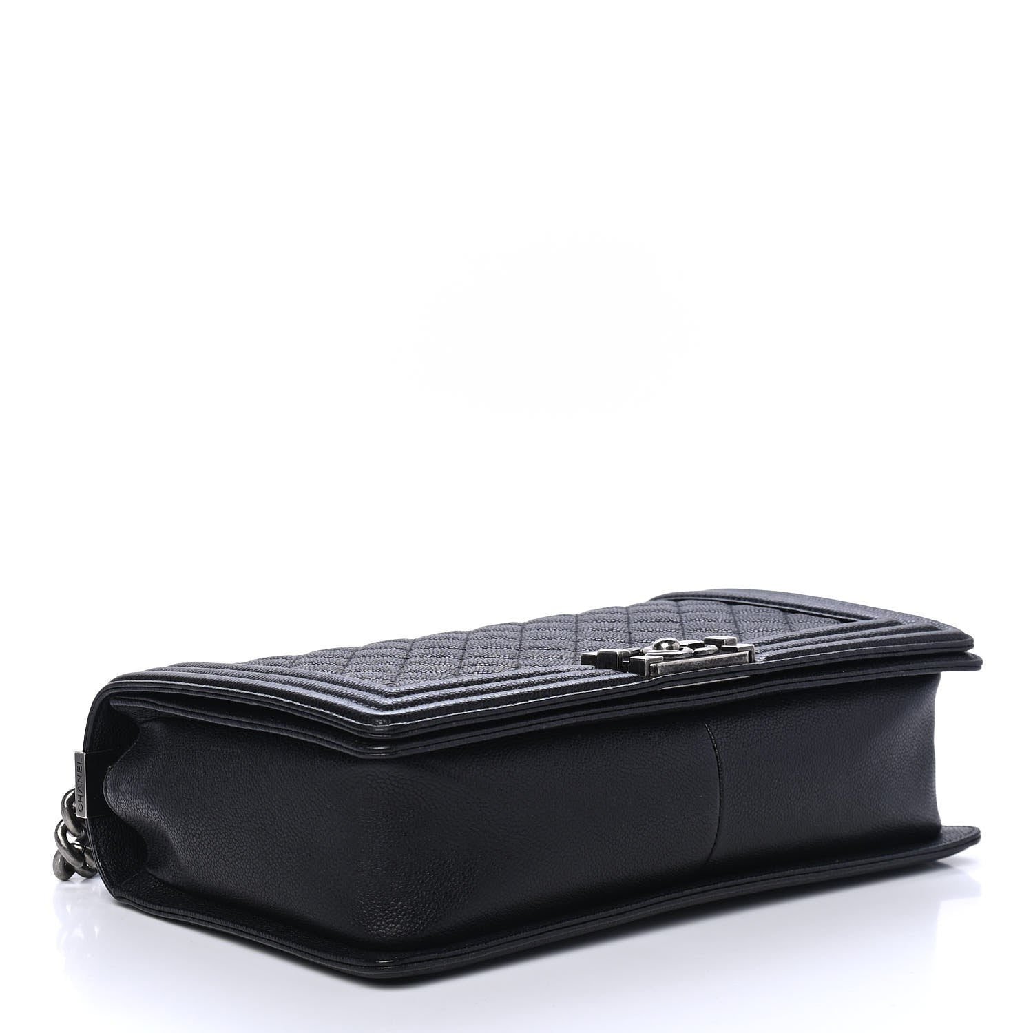 Chanel Caviar Quilted New Medium Boy Flap Black 3 of 4