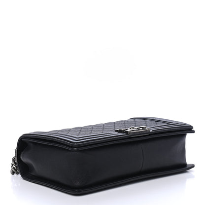 Chanel Caviar Quilted New Medium Boy Flap Black 3 of 4