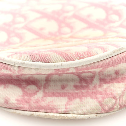 Christian Dior Monogram Mini Saddle Pochette Pink 8 of 13