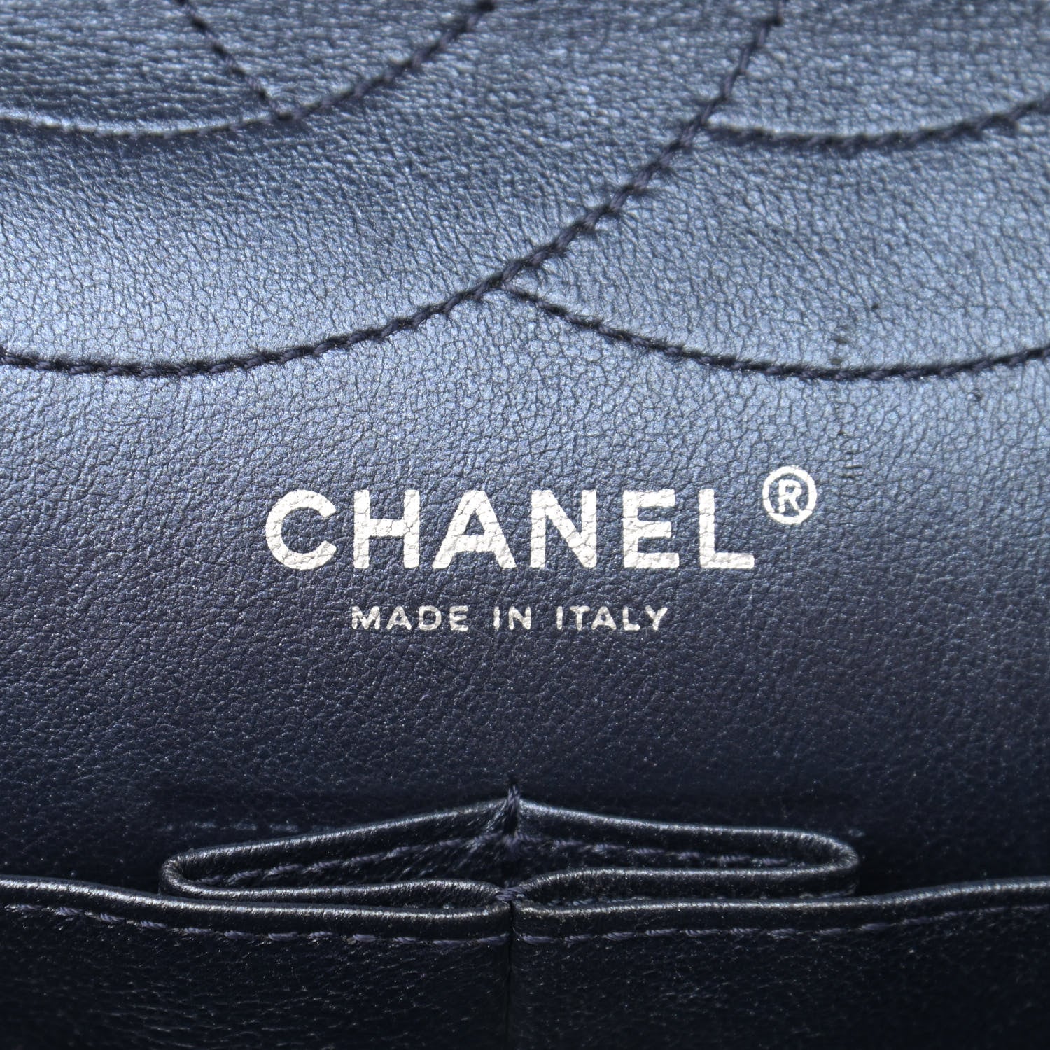 Chanel Aged Calfskin Quilted 2.55 Reissue 227 Flap Marine 6 of 16