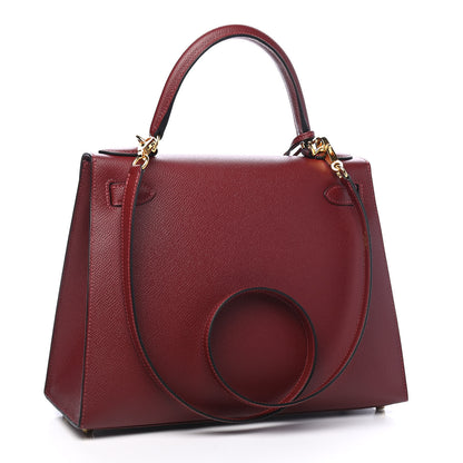 Hermes Epsom Kelly Sellier 28 Rouge H 2 of 11