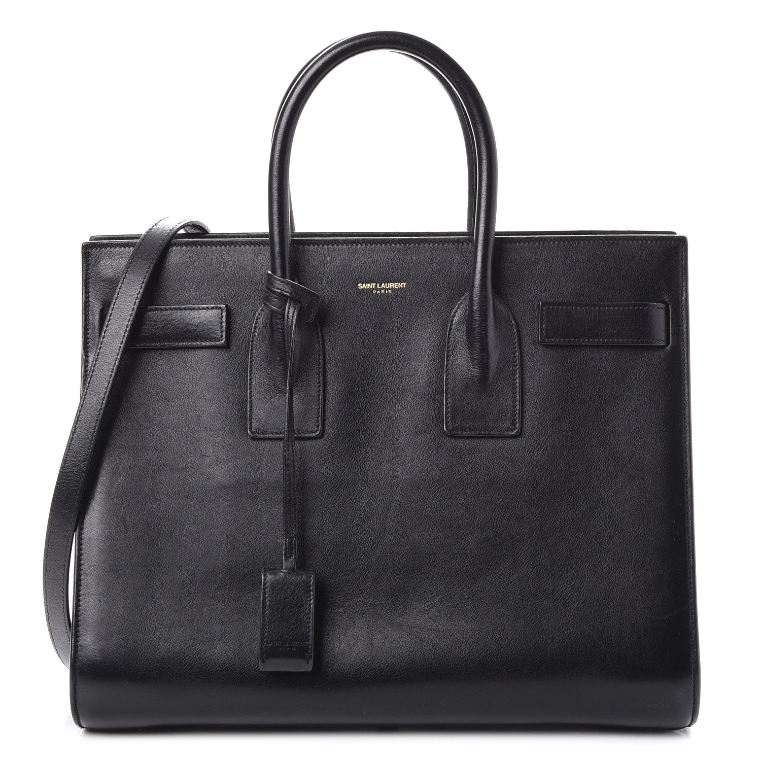 Saint Laurent Calfskin Small Sac De Jour Black 1 of 11