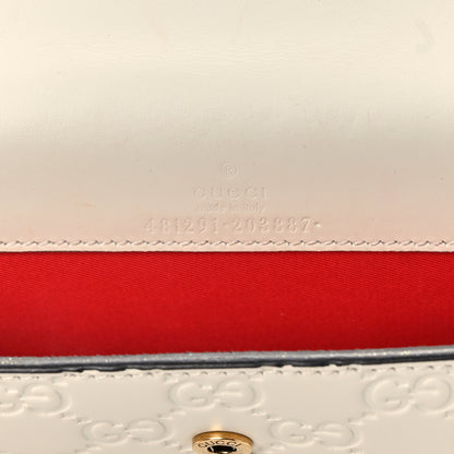 Gucci Guccissima Mini Cherry Chain Bag White 6 of 12