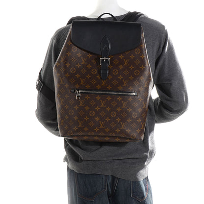 Louis Vuitton Monogram Macassar Palk Backpack 2 of 8