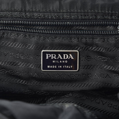 Prada Tessuto Nylon Vela Cinch Backpack Black 6 of 16