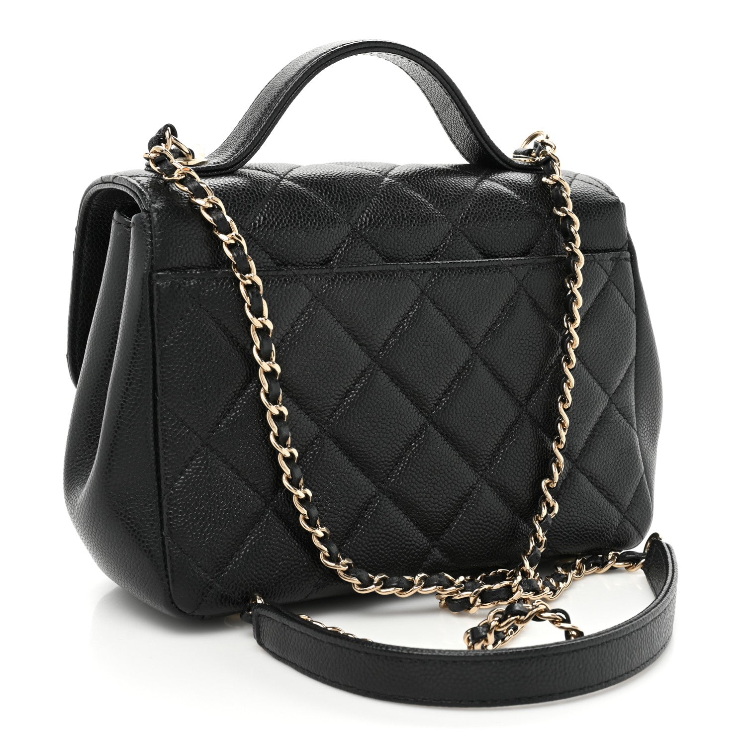 Chanel Caviar Quilted Small Business Affinity Flap Black 3 of 10