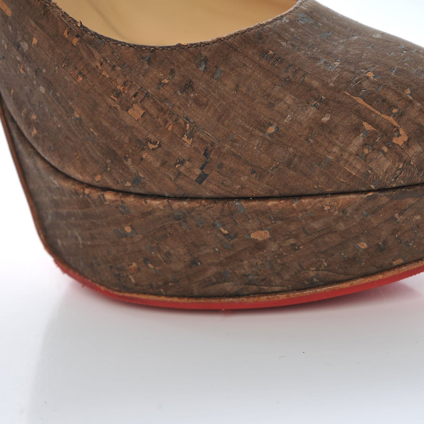 Cork Bianca 140 Slingback Pumps 39.5 Brown