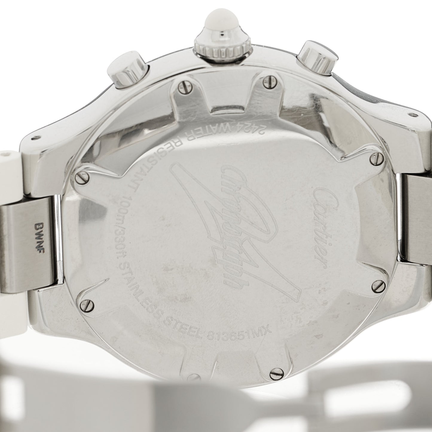 Stainless Steel Rubber 38mm Must 21 Chronoscaph Quartz Watch