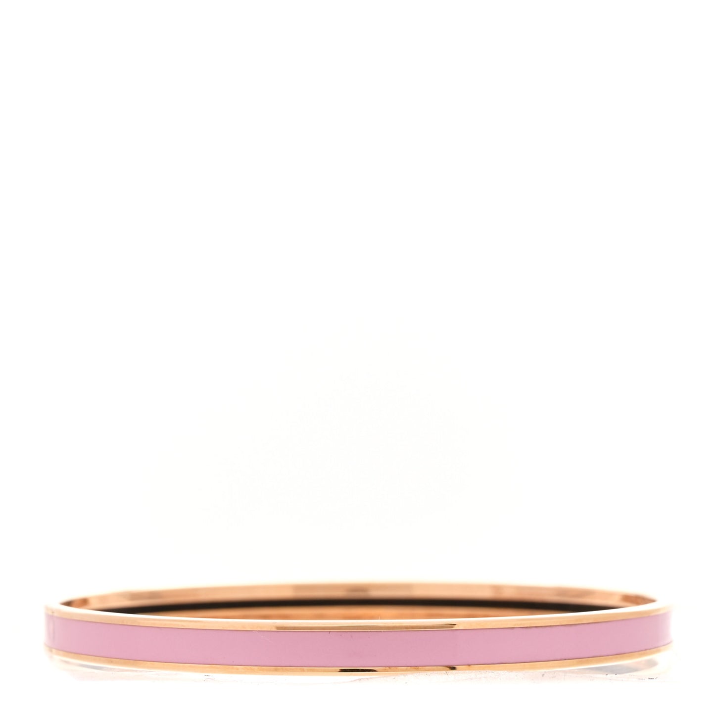 Enamel Printed Extra Narrow Bracelet 70 Rose Delirium