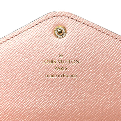 Louis Vuitton Monogram Josephine Wallet Rose Ballerine 6 of 9
