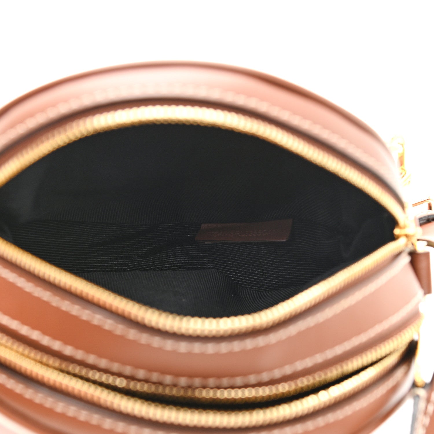 Burberry Canvas Calfskin Louise Bag Natural 5 of 11