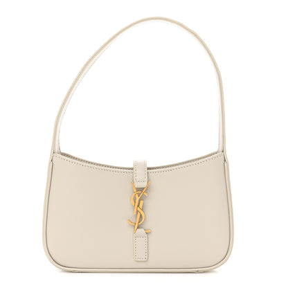 Saint Laurent Smooth Calfskin Le 5 A 7 Mini Hobo Crema Soft 1 of 10
