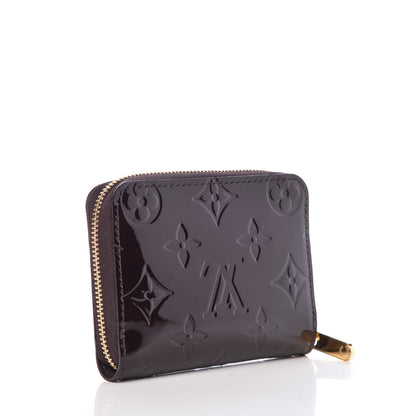 Louis Vuitton Vernis Zippy Coin Purse Amarante 3 of 7