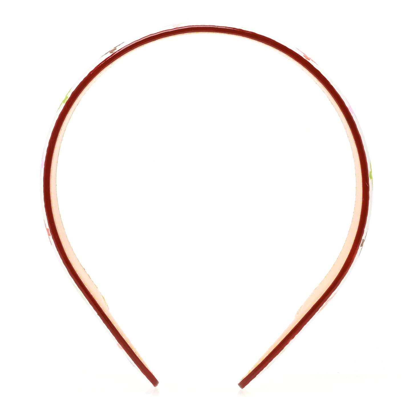 LV X TM Monogram  Multicolor Headband White