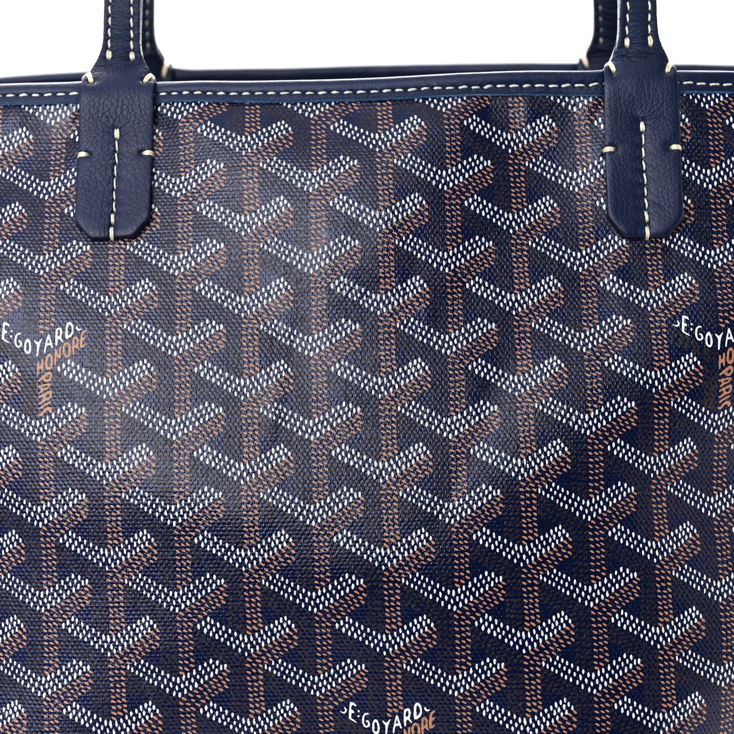 Goyard Goyardine Artois PM Navy 7 of 9