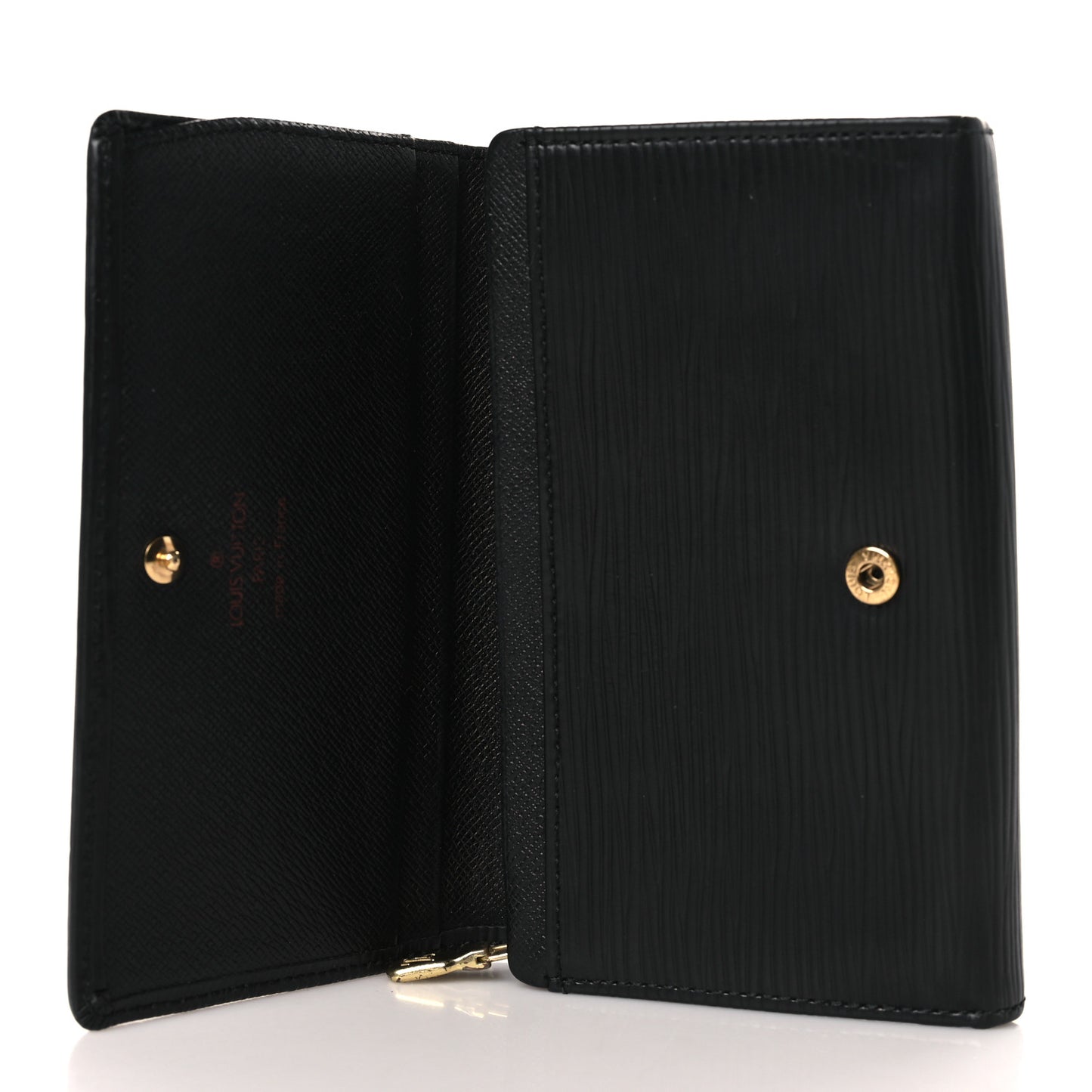 Epi Porte-Monnaie Billets Tresor Wallet Black