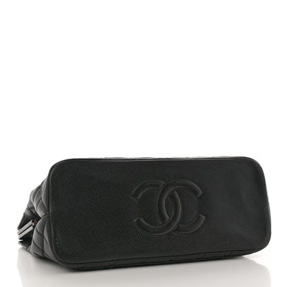 Chanel Caviar Quilted Frame Shoulder Bag Black 4 of 11