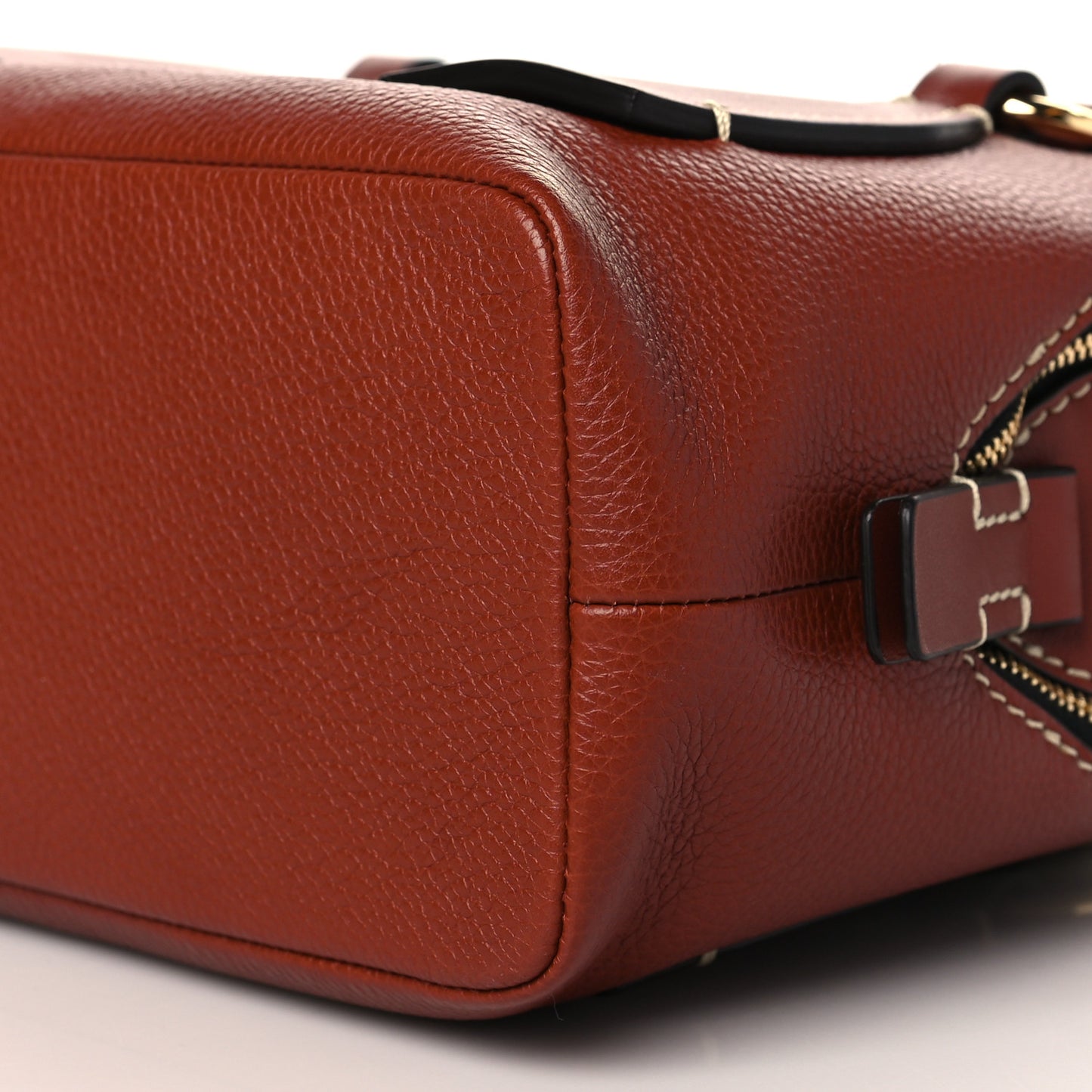 Calfskin Small Daria Sepia Brown