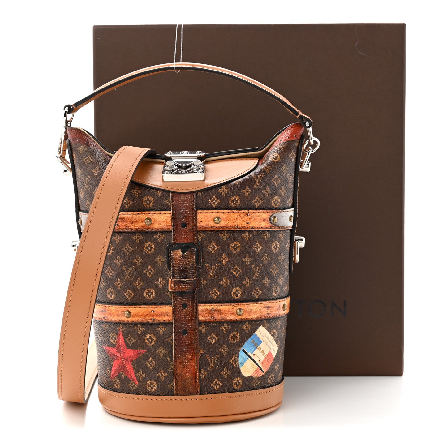 Transformed Monogram Time Trunk Duffle Bag