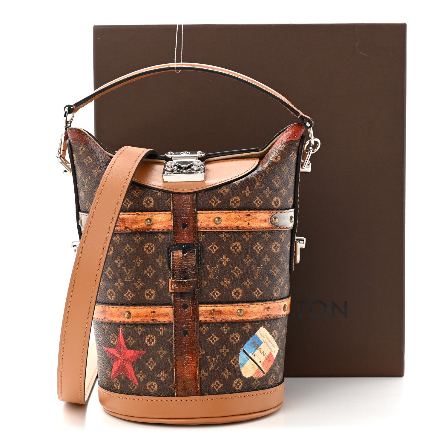 Louis Vuitton Transformed Monogram Time Trunk Duffle Bag 11 of 11