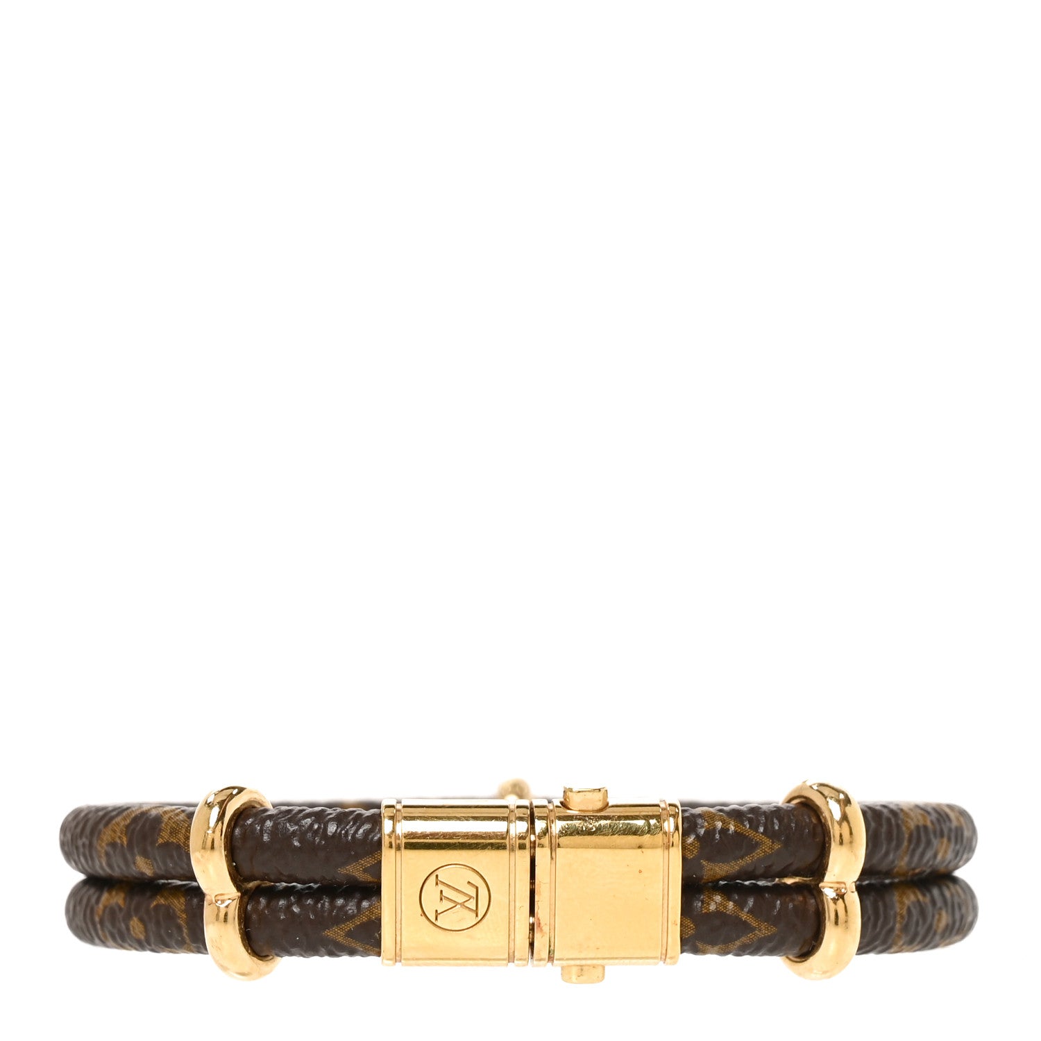 Louis Vuitton Monogram Keep It Twice Bracelet 17 3 of 4