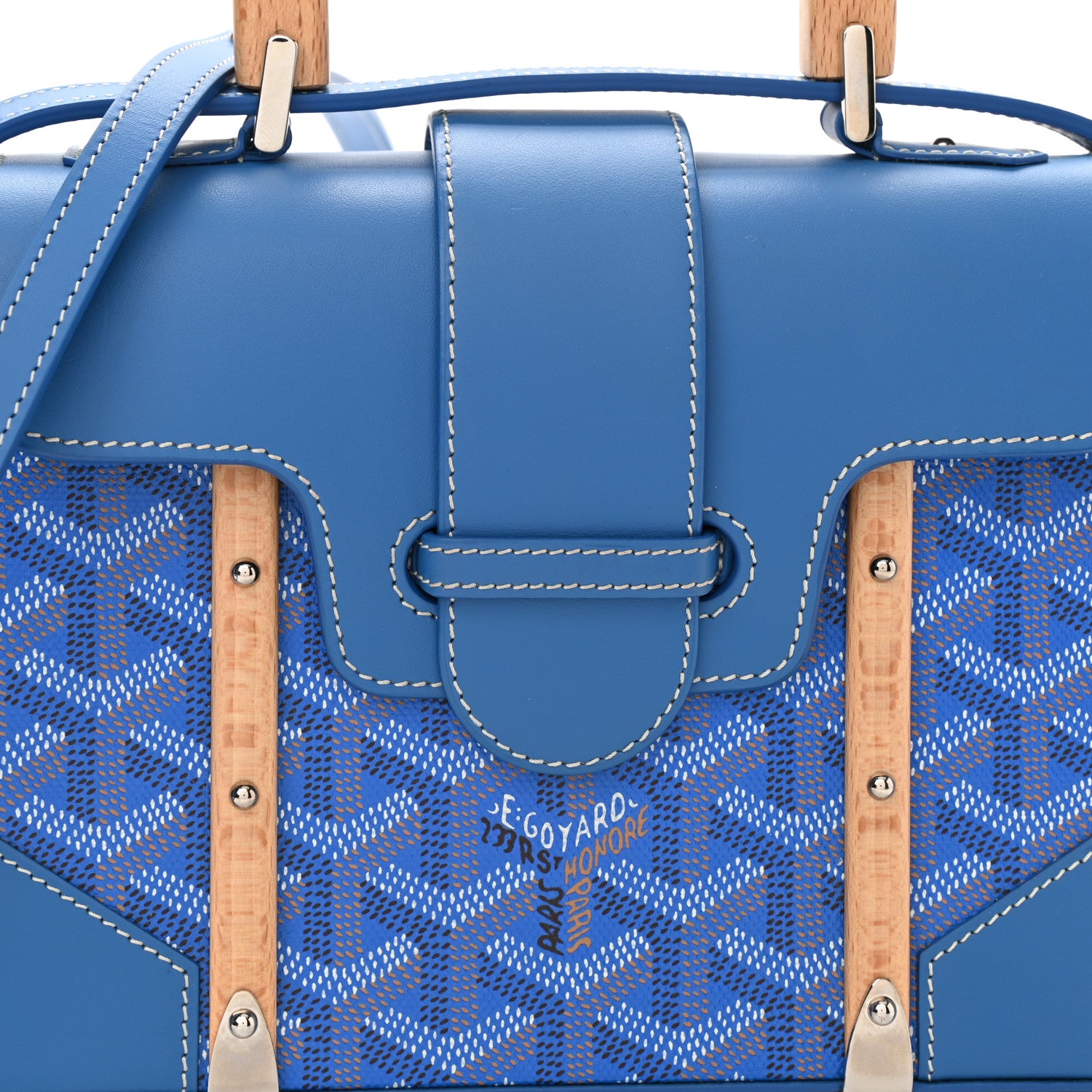 Goyard Goyardine Structure Mini Saigon Sky Blue 7 of 9