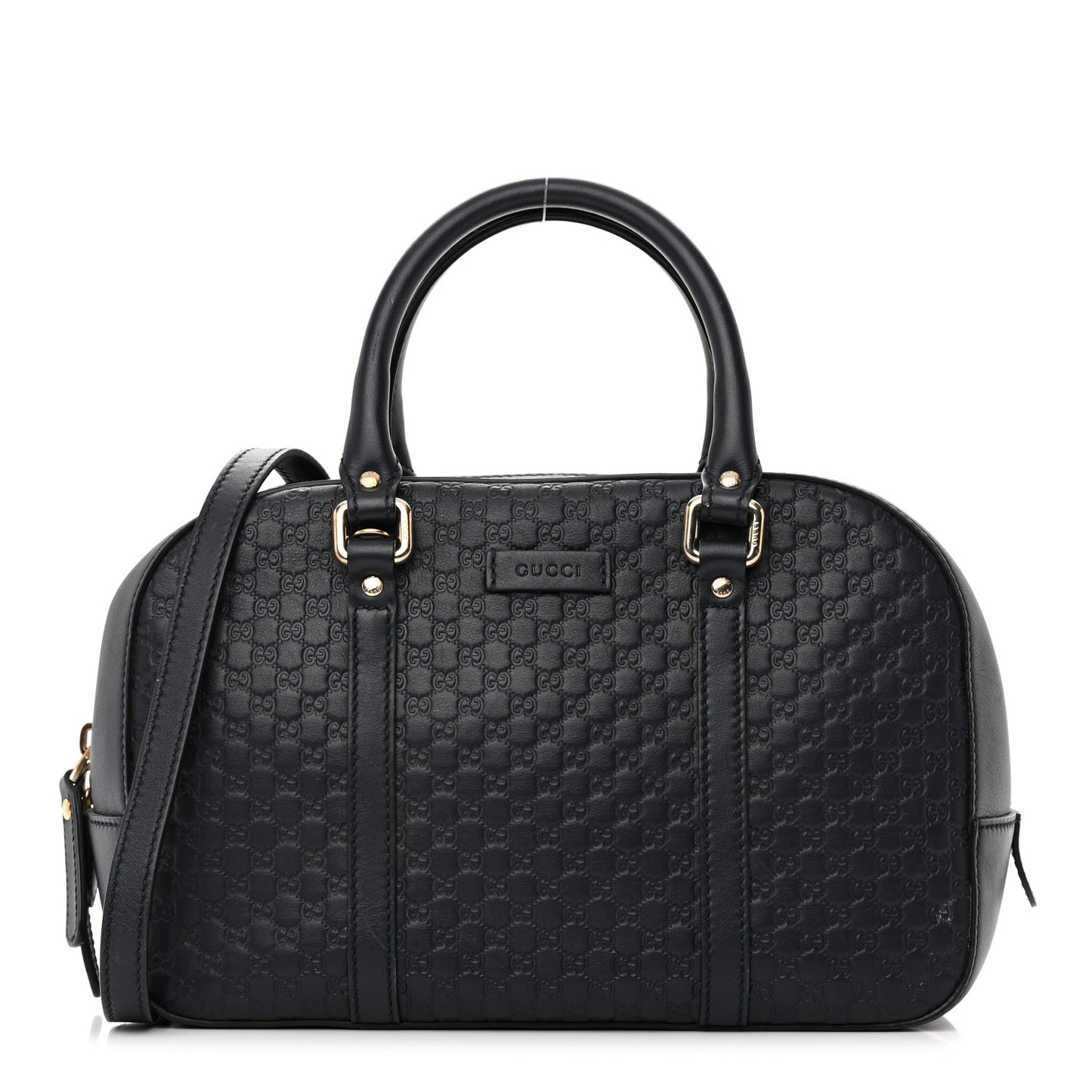 Microguccissima Medium Crossbody Bag Blue
