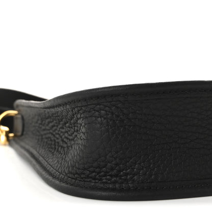 Hermes Taurillon Clemence Evelyne TPM Black 8 of 10