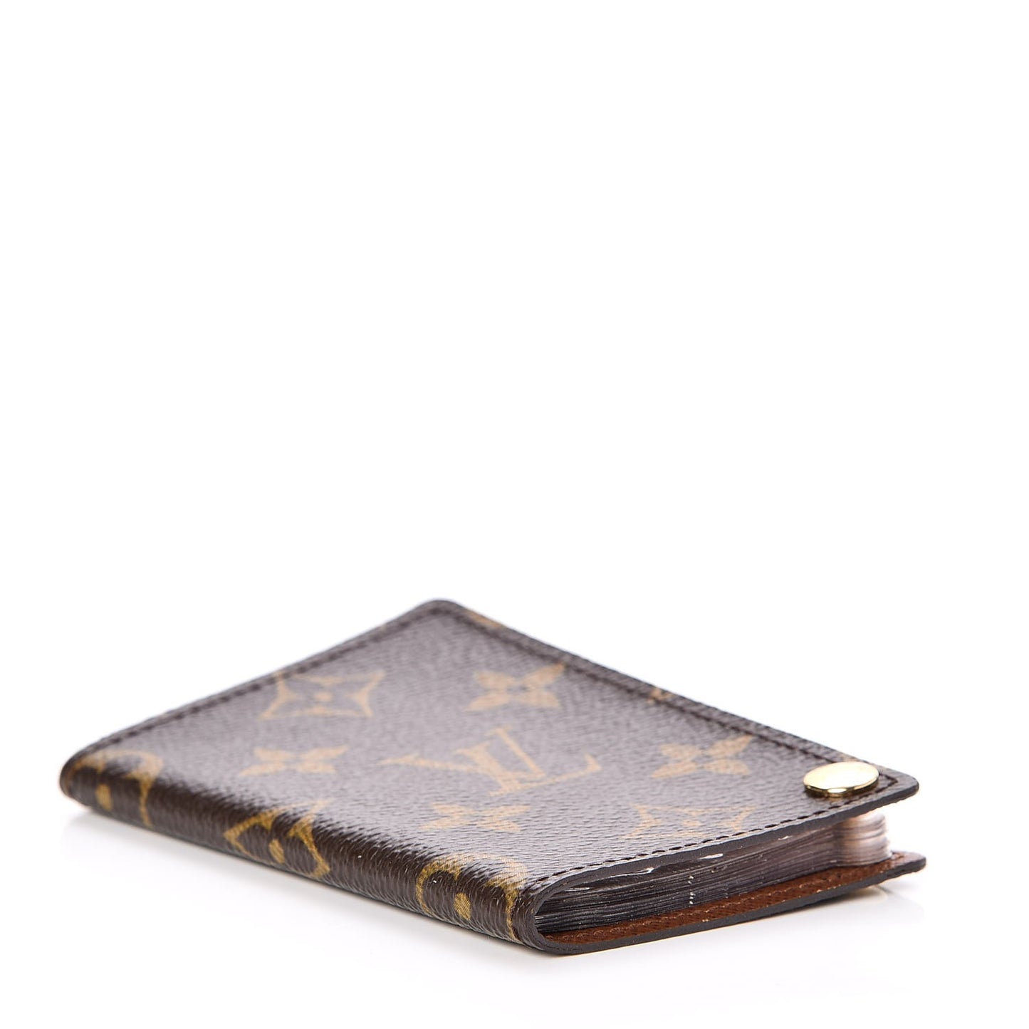 Monogram Credit Card Photo Holder