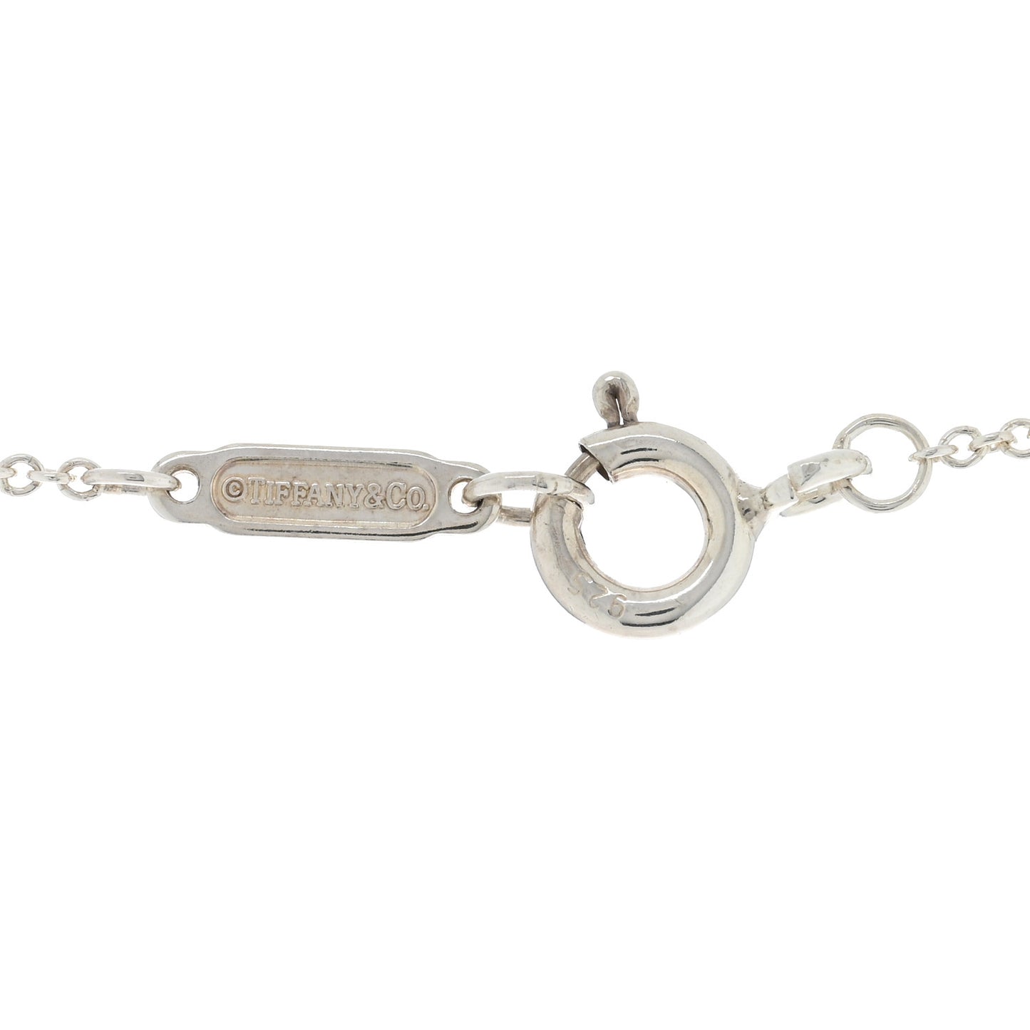 Sterling Silver Pink Sapphire Heart Key Pendant Necklace