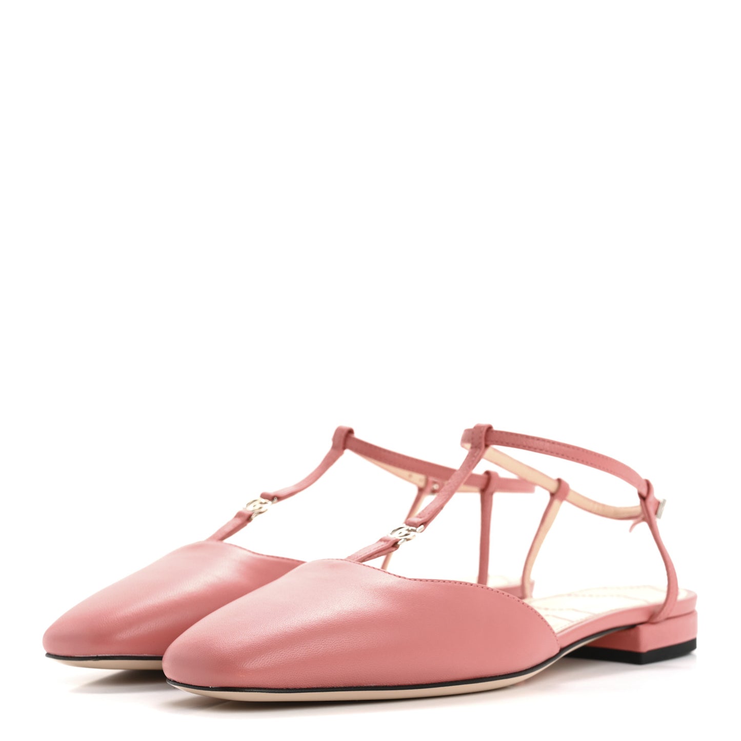 Nappa Double G Ballet Flats 37 Gorgeus Grace