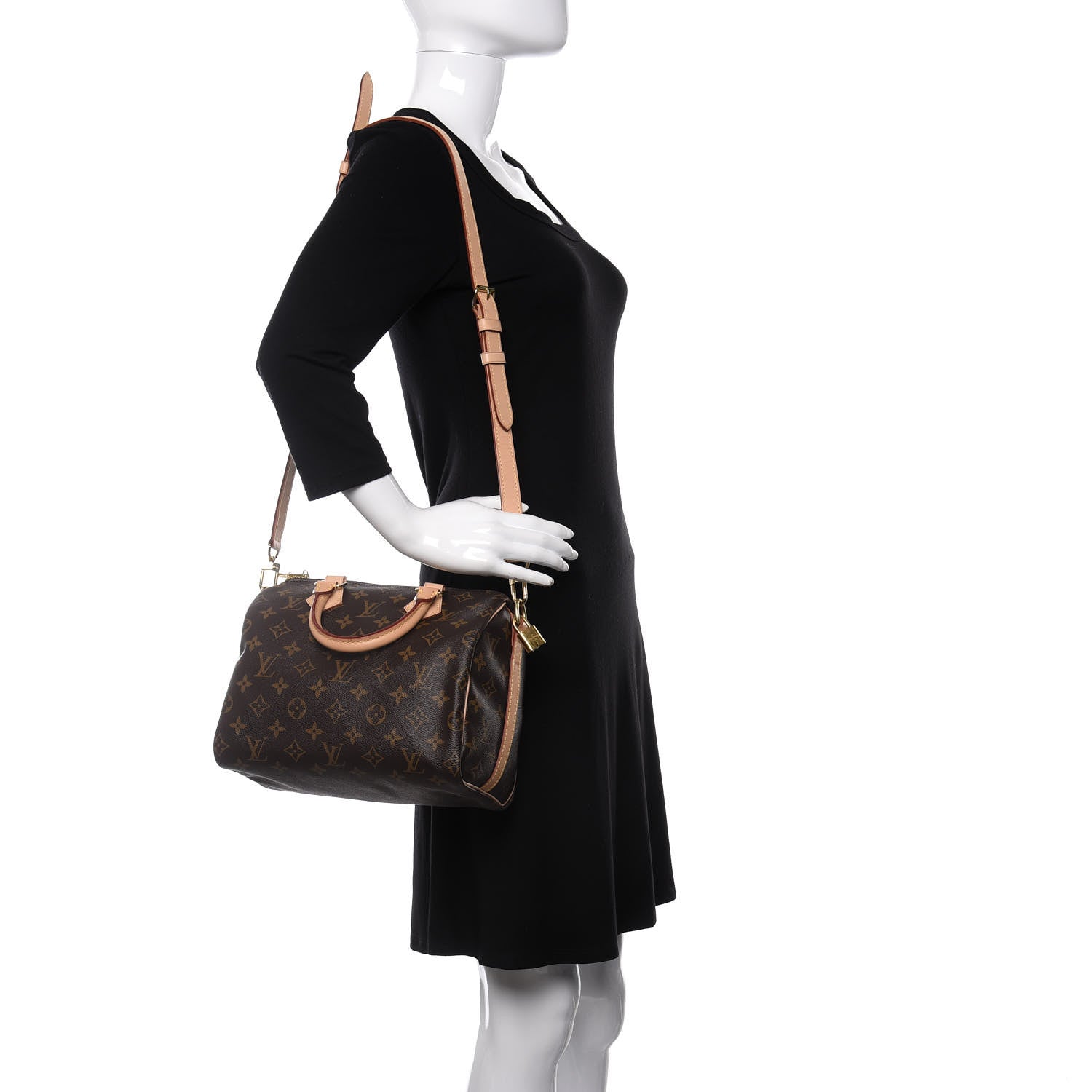Louis Vuitton Monogram Speedy Bandouliere 25 2 of 12