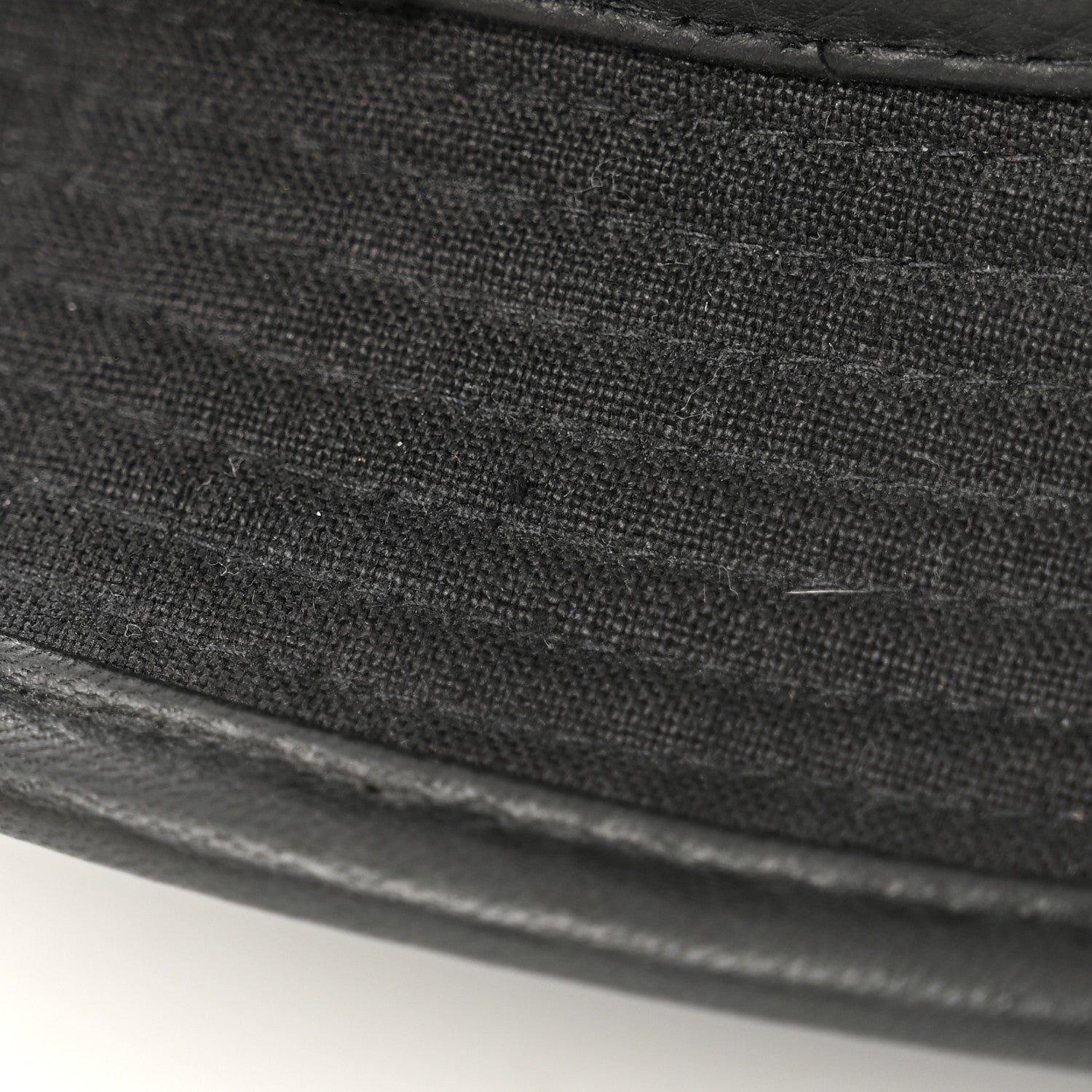 Hermes Linen Deerskin Fedora Hat 58 Black 10 of 12