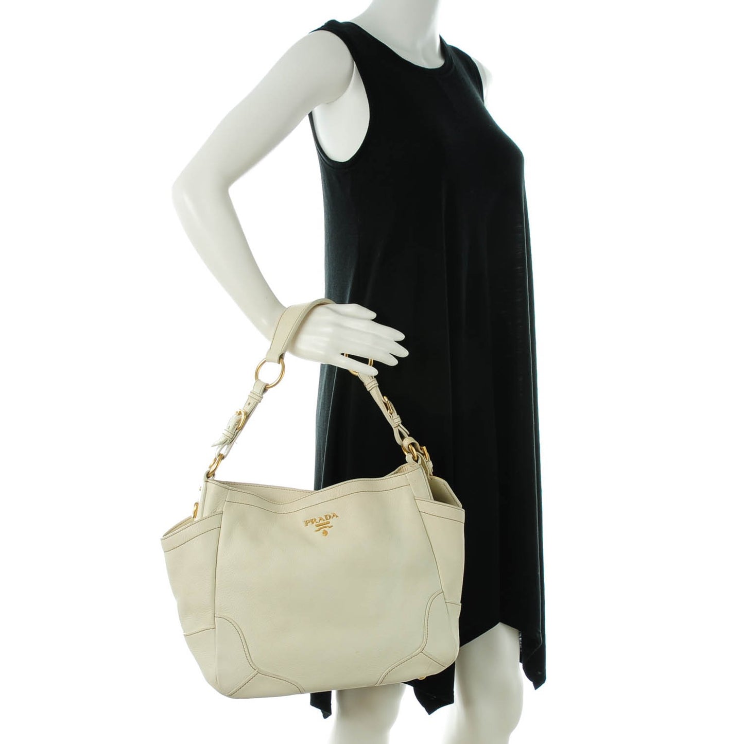 Vitello Daino Side Pocket Hobo Talco