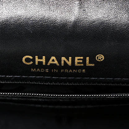 Chanel Glazed Calfskin Stitched Small Flap Black 5 of 9