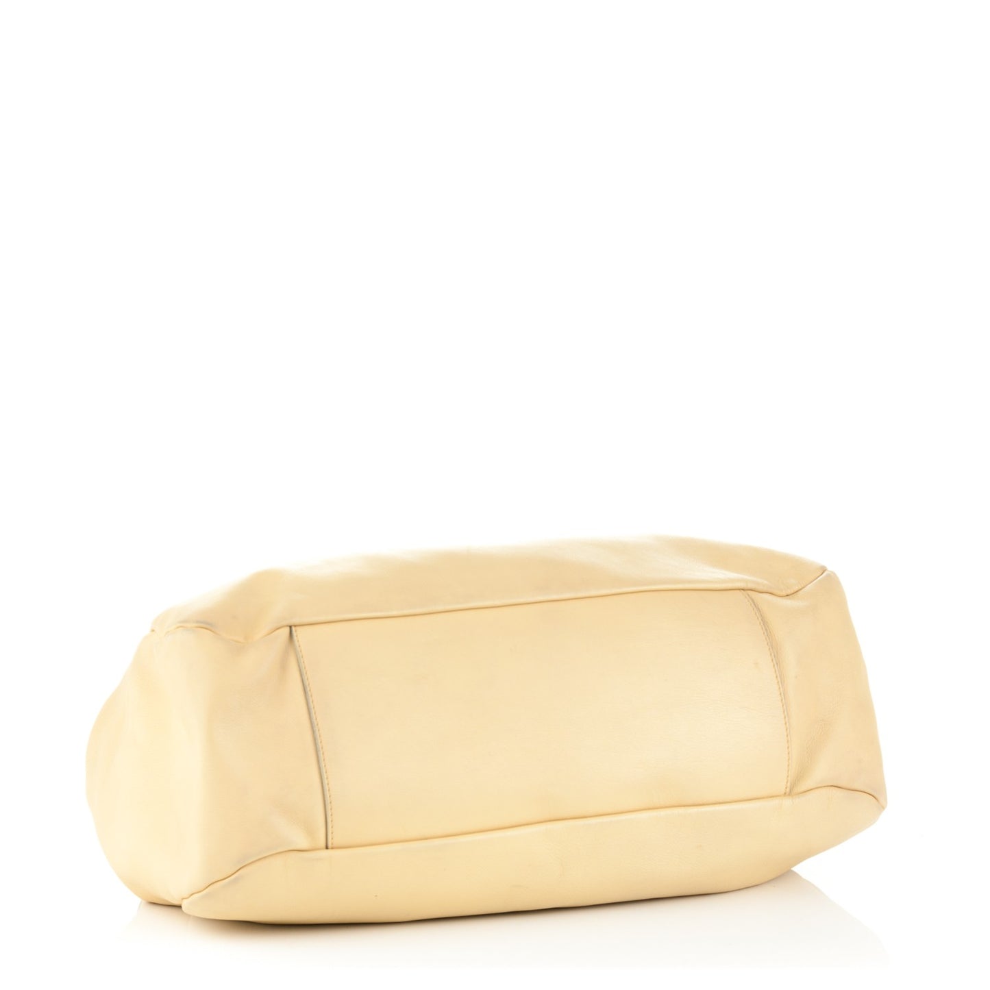 Lambskin Edgy Large Hobo Beige