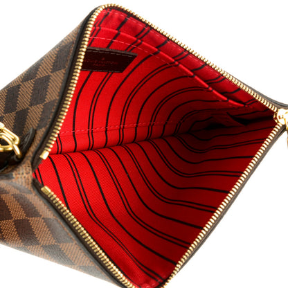 Louis Vuitton Damier Ebene Neverfull MM GM Pochette 5 of 7